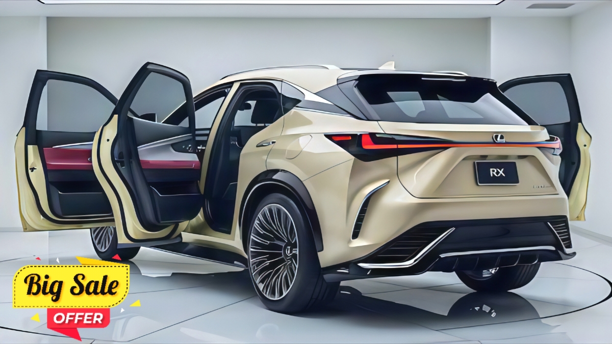 2026 Lexus RX 350 Hybrid SUV Revealed